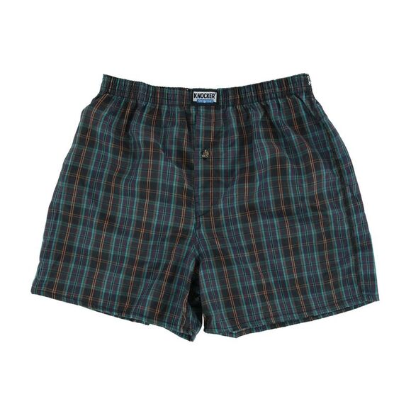Knocker Men's Big and Tall Plaid Boxer Shorts (3 Pack) - Picture 2 of 5